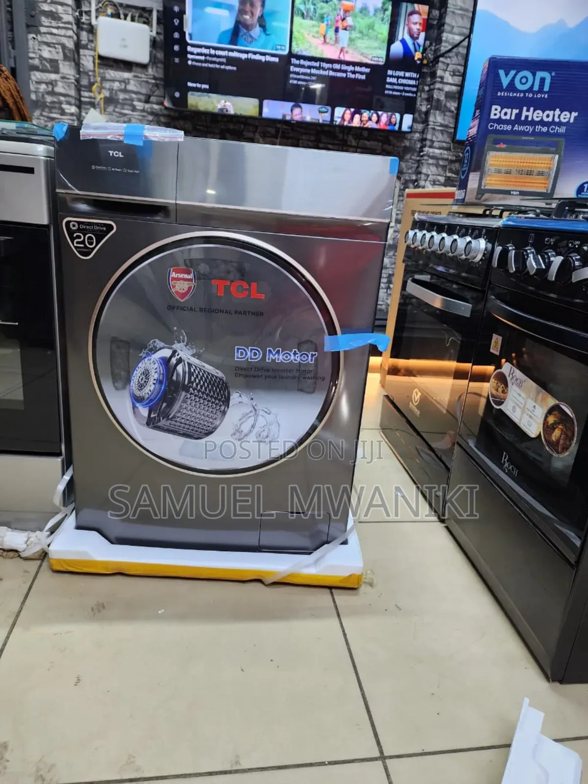 TCL 10kg Dd Inverter Automatic Washing Machine Latest Model