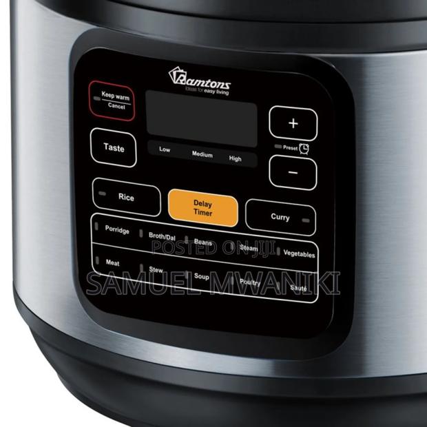 Ramtons Electric Pressure Cooker- Rm/582 - thumbnail 4