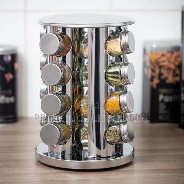Rotating Spice Rack -12pcs Slots - main view