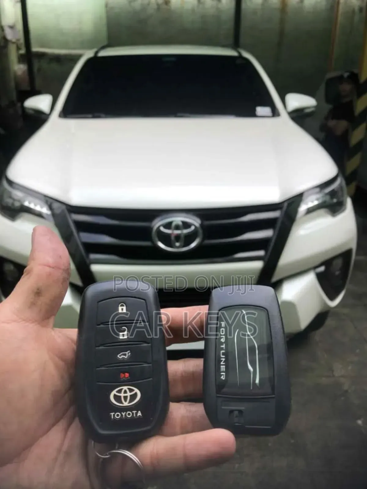 Toyota Fortuner Remote Key Replacement 