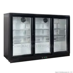Thermaster Under Bench Three Sliding Door Bar Cooler