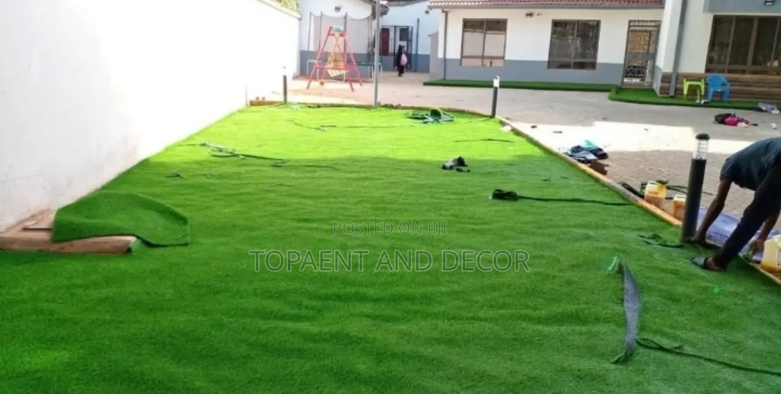 High Density Artificial Grass Elegant Lawn Finish