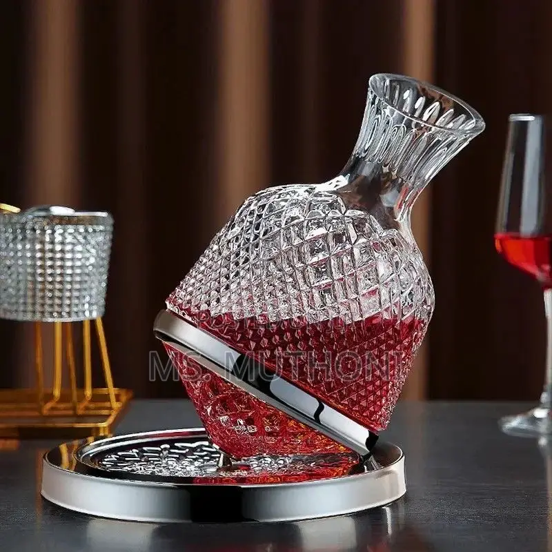 Executive 1.5l 3600 Rotating Wine Decanter