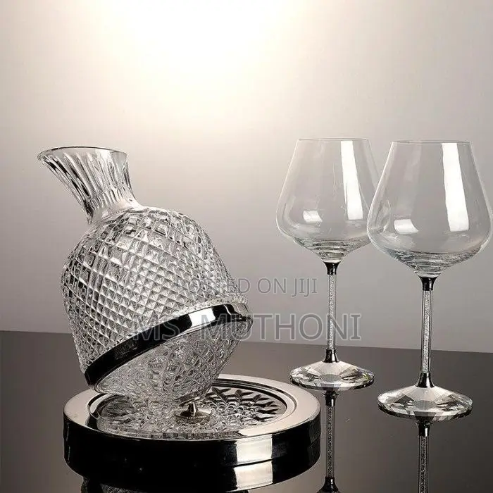 Executive 1.5l 3600 Rotating Wine Decanter