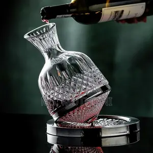 Executive 1.5l 3600 Rotating Wine Decanter