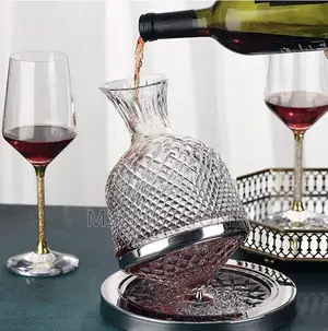 Executive 1.5l 3600 Rotating Wine Decanter