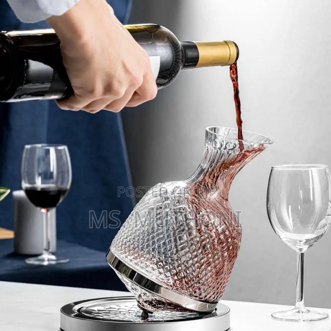 Executive 1.5l 3600 Rotating Wine Decanter