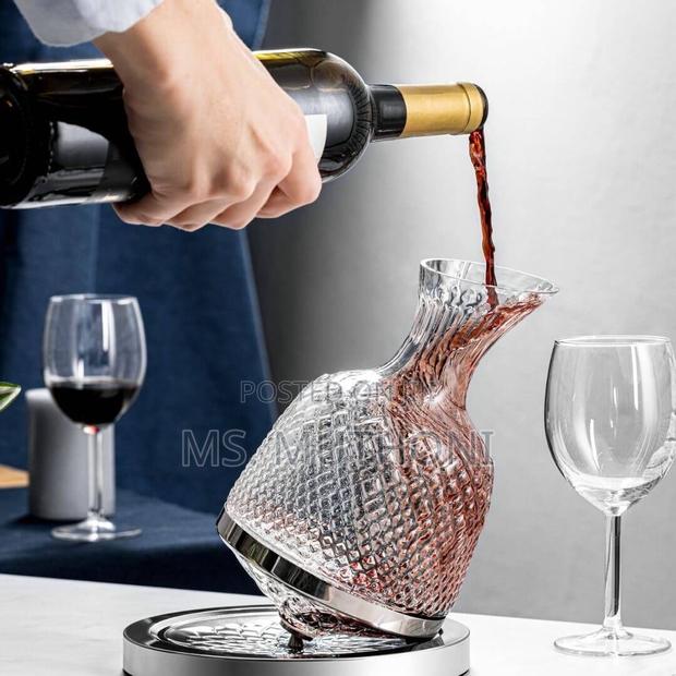 Executive 1.5l 3600 Rotating Wine Decanter