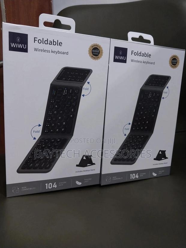Wiwu FMK-05 Foldable Wireless Keyboard for Laptop / Tablet.