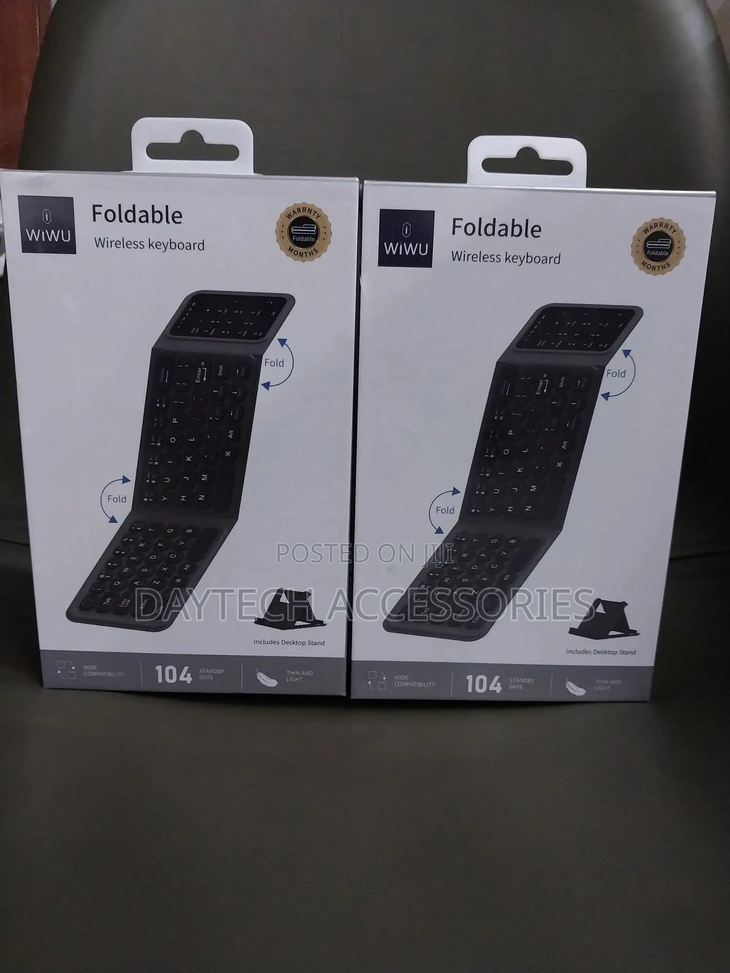 Wiwu Foldable Wireless Keyboard FMK-05 | With Touchpad