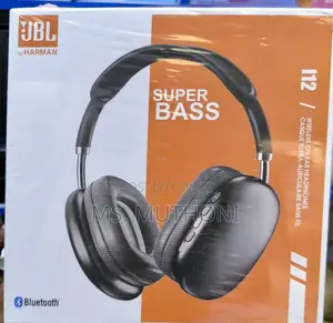 JBL I12 Super Bass Wireless Headphones.