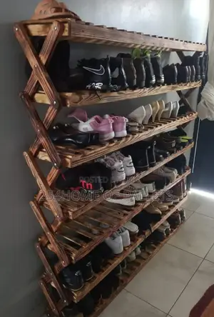 50 Pairs (100 Shoes) Foldable Shoe Rack