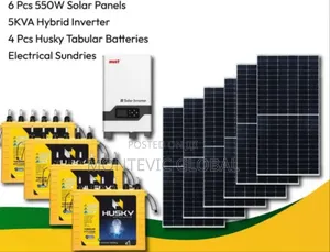 5kva Full Solar Kit With Tubular Batteries