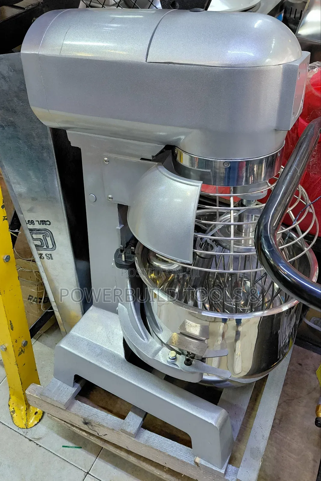 Improved 20l Spiral Dough Mixer With Stainless Steel Bowl