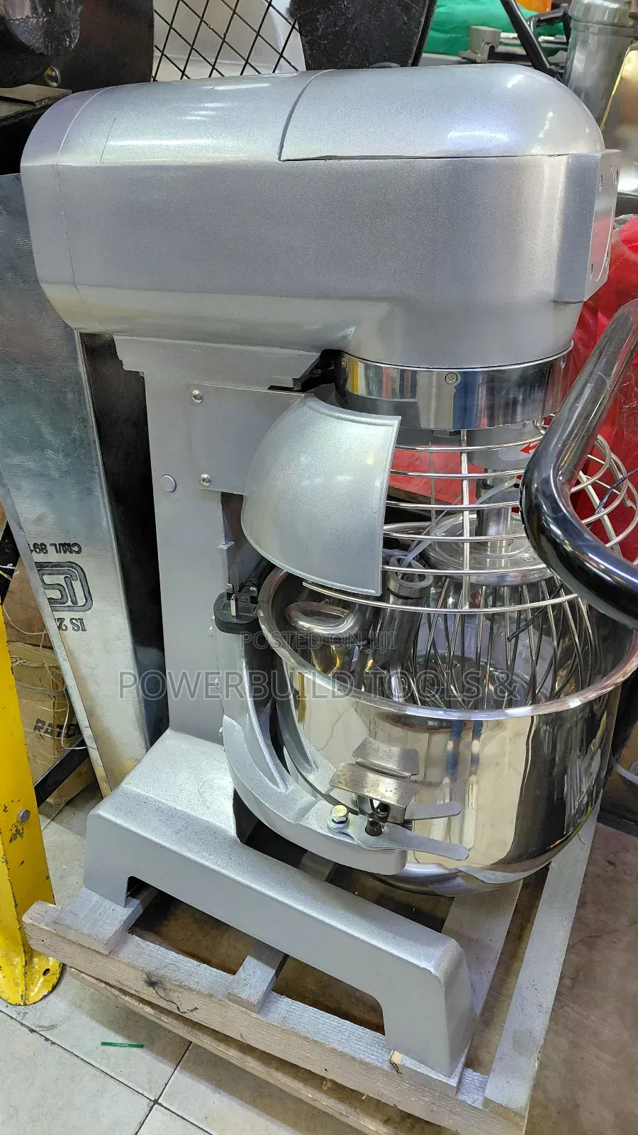 Improved 20l Spiral Dough Mixer With Stainless Steel Bowl