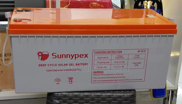 Sunnypex 200ah 12v/10hr Deep Cycle Gel Battery