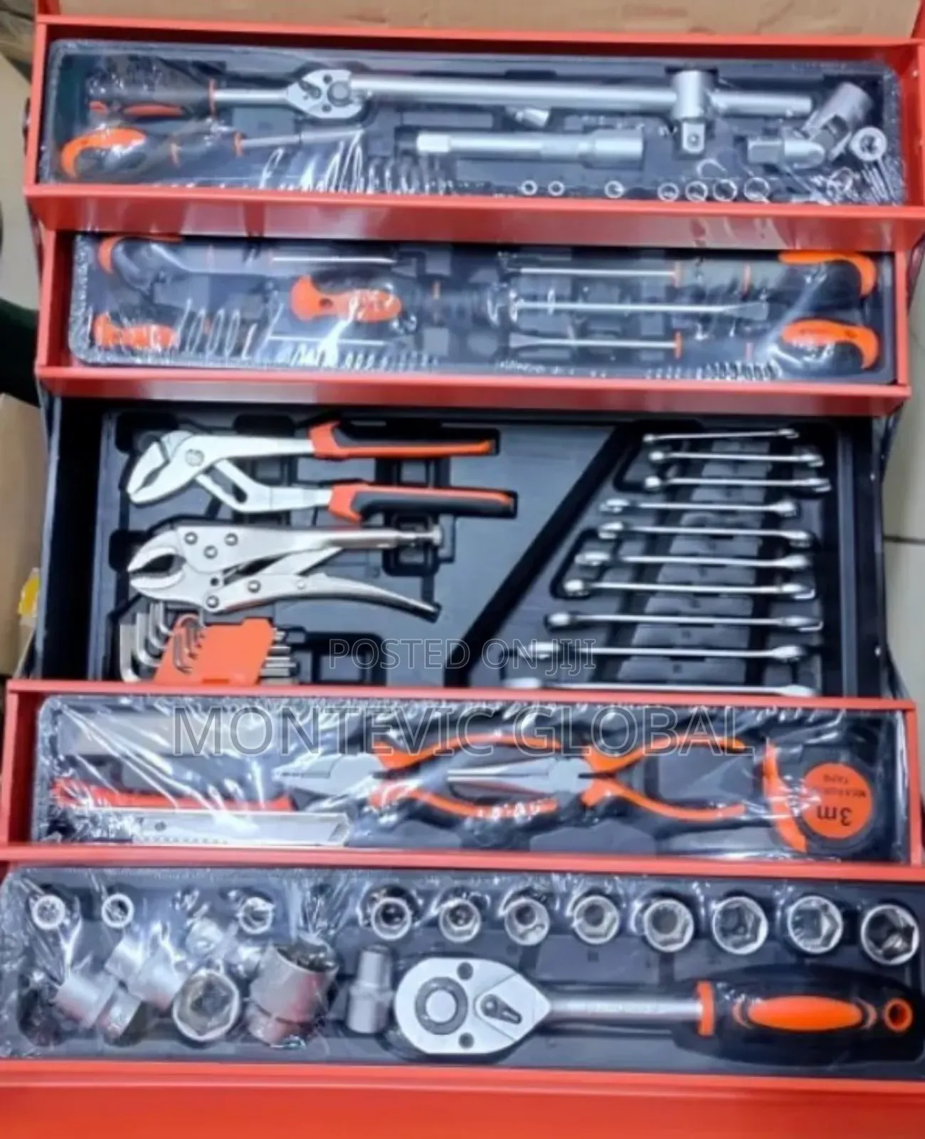 85pcs Professional Tools Set With Metal Box