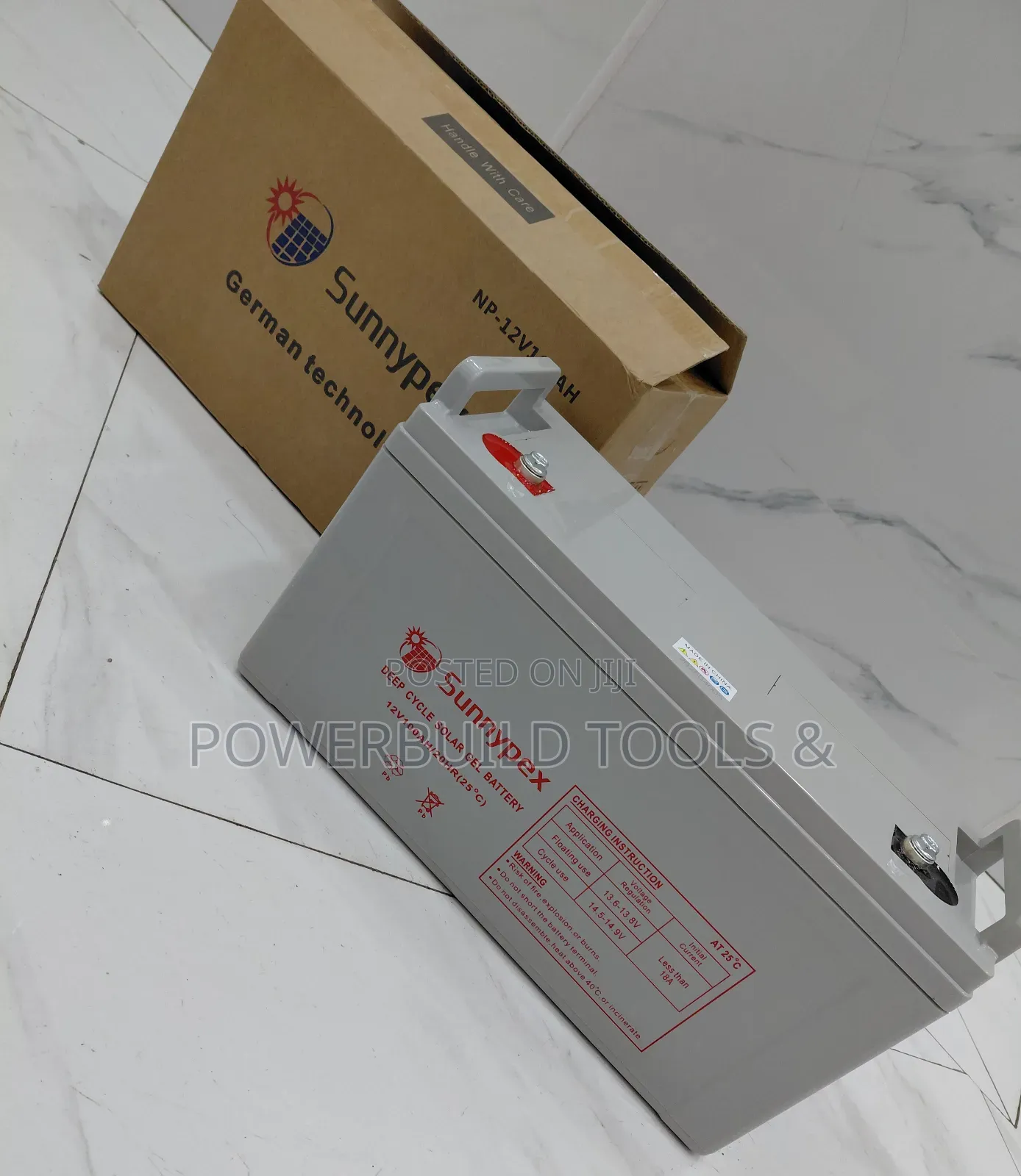 Sunnypex 12v/100ah/20hr Solar Battery