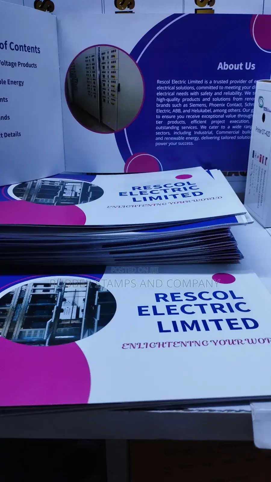 Company Profile Printing