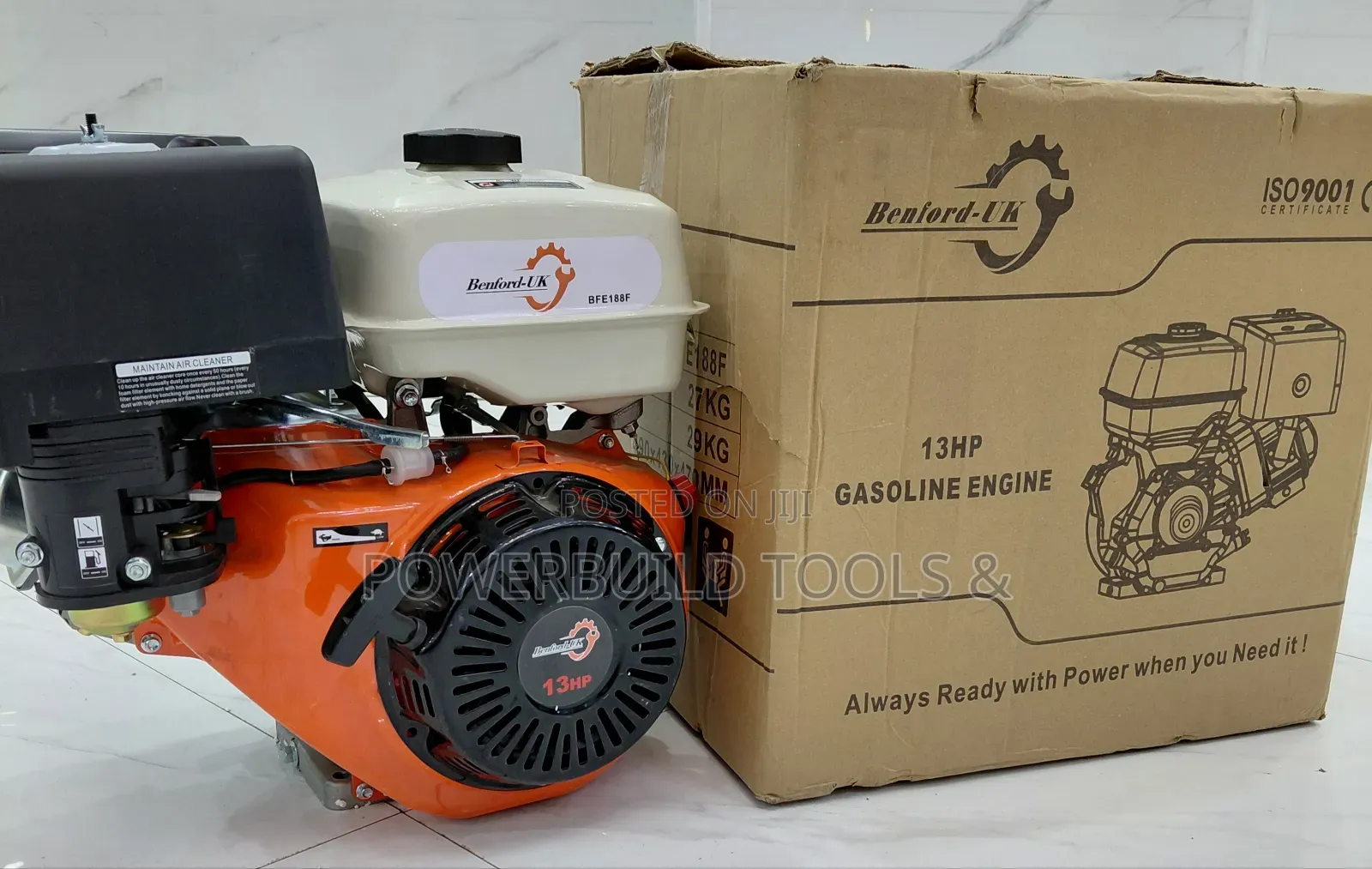 Benford Petrol Powered Engine 13hp