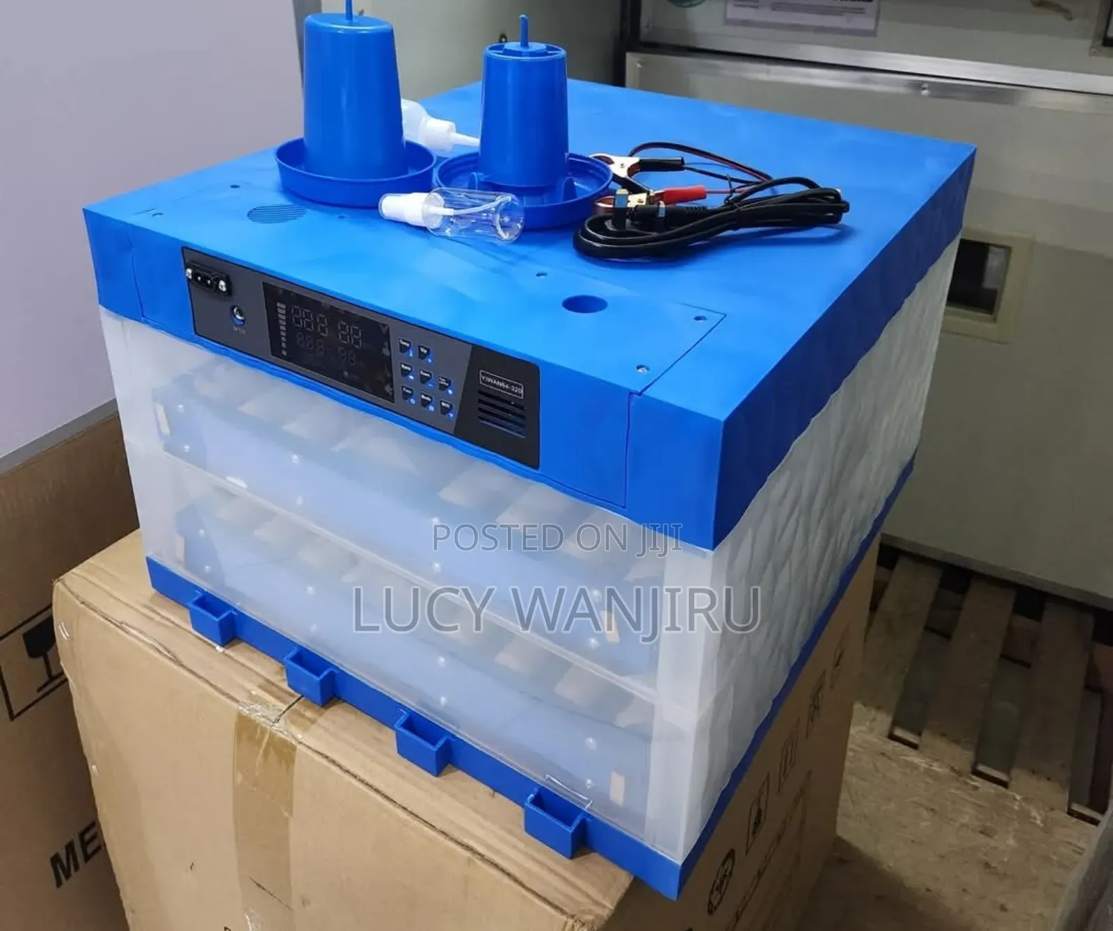 Eggs Incubator Machine 128eggs/Automatic Acdc Eggs Incubator