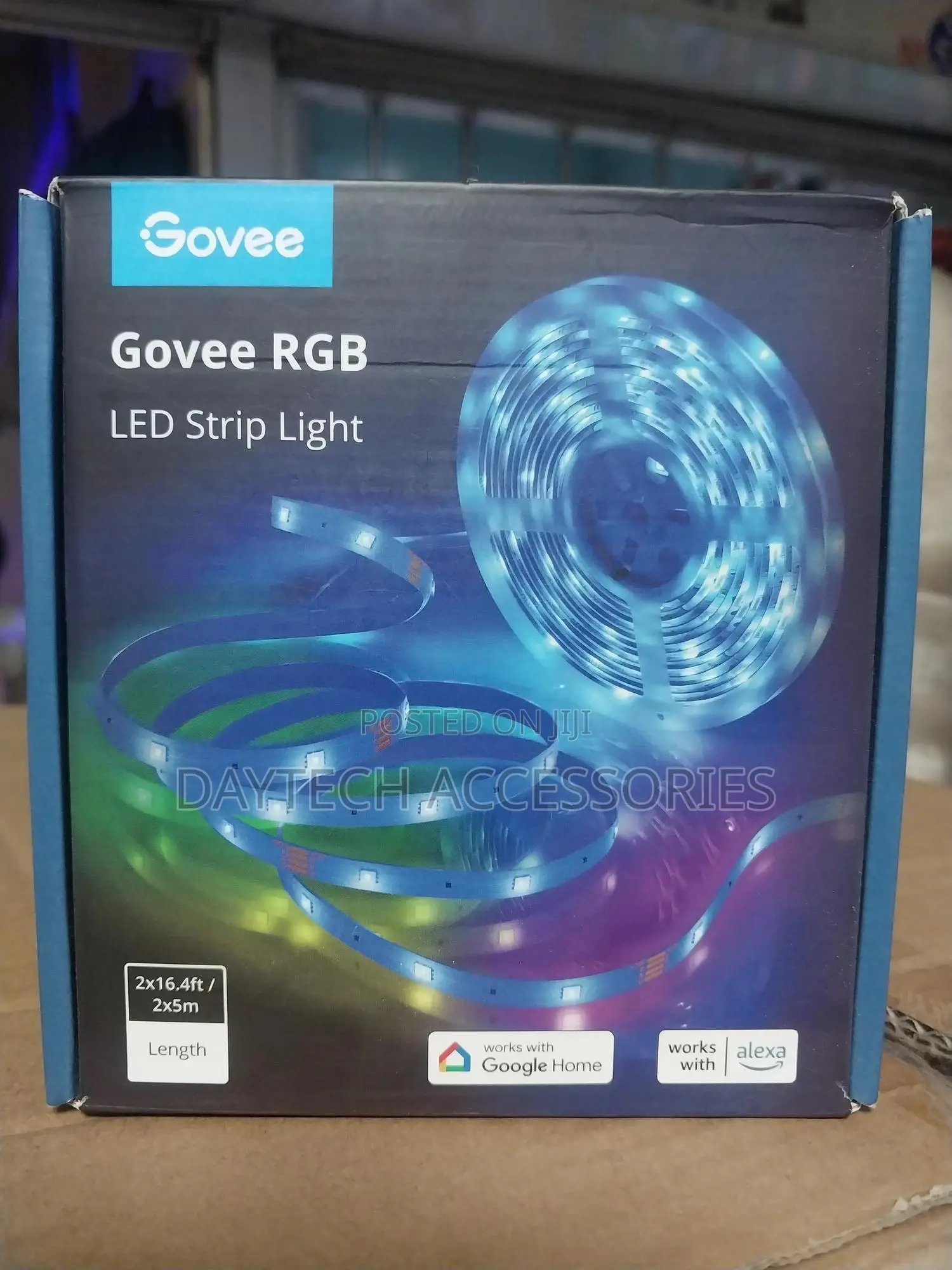 Govee Smart Led Strip Lights Works With Amazon Alexa