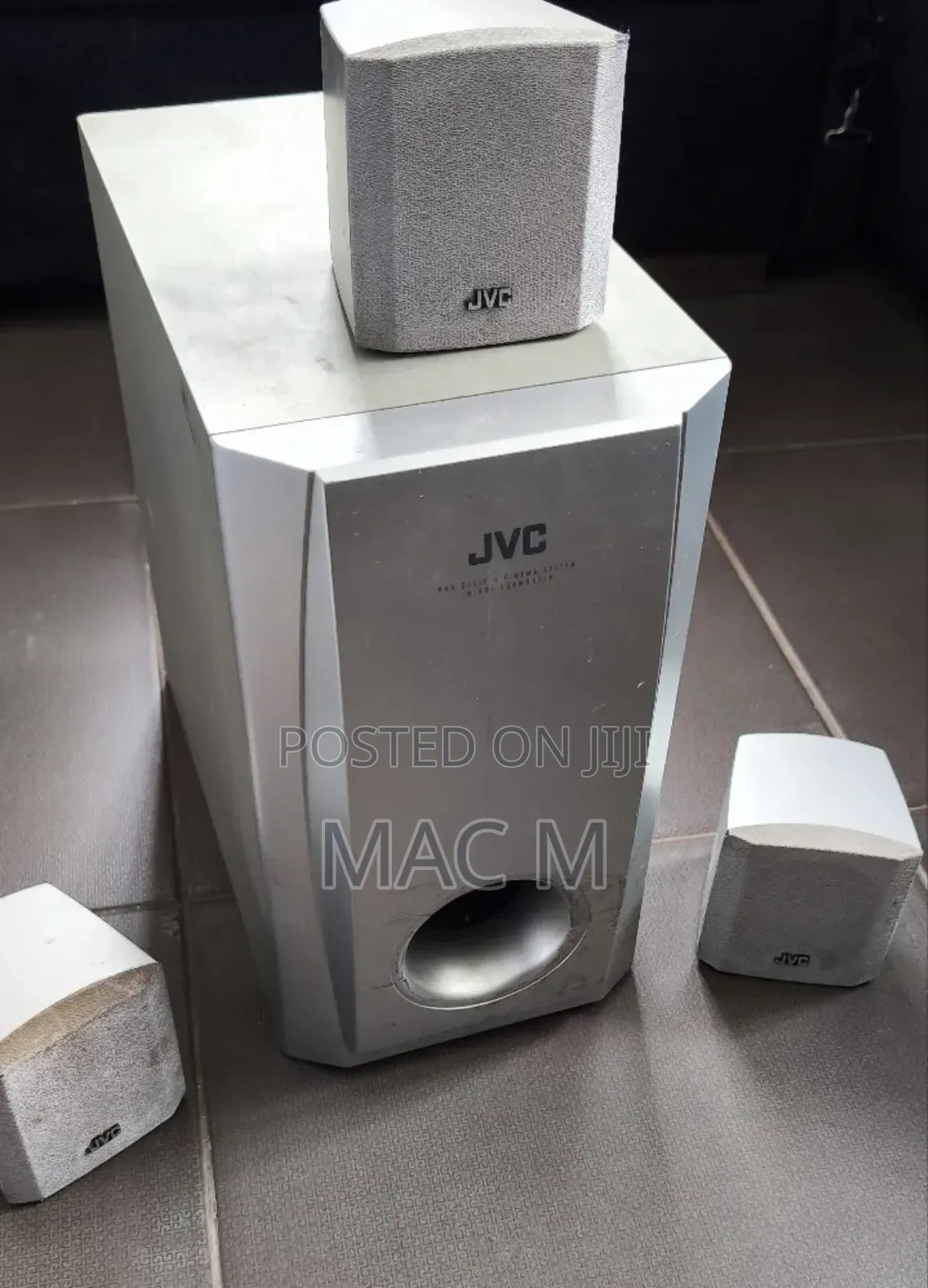 JVC 3.1 Speakers (3spks + 1 Non-Powered Woofer)