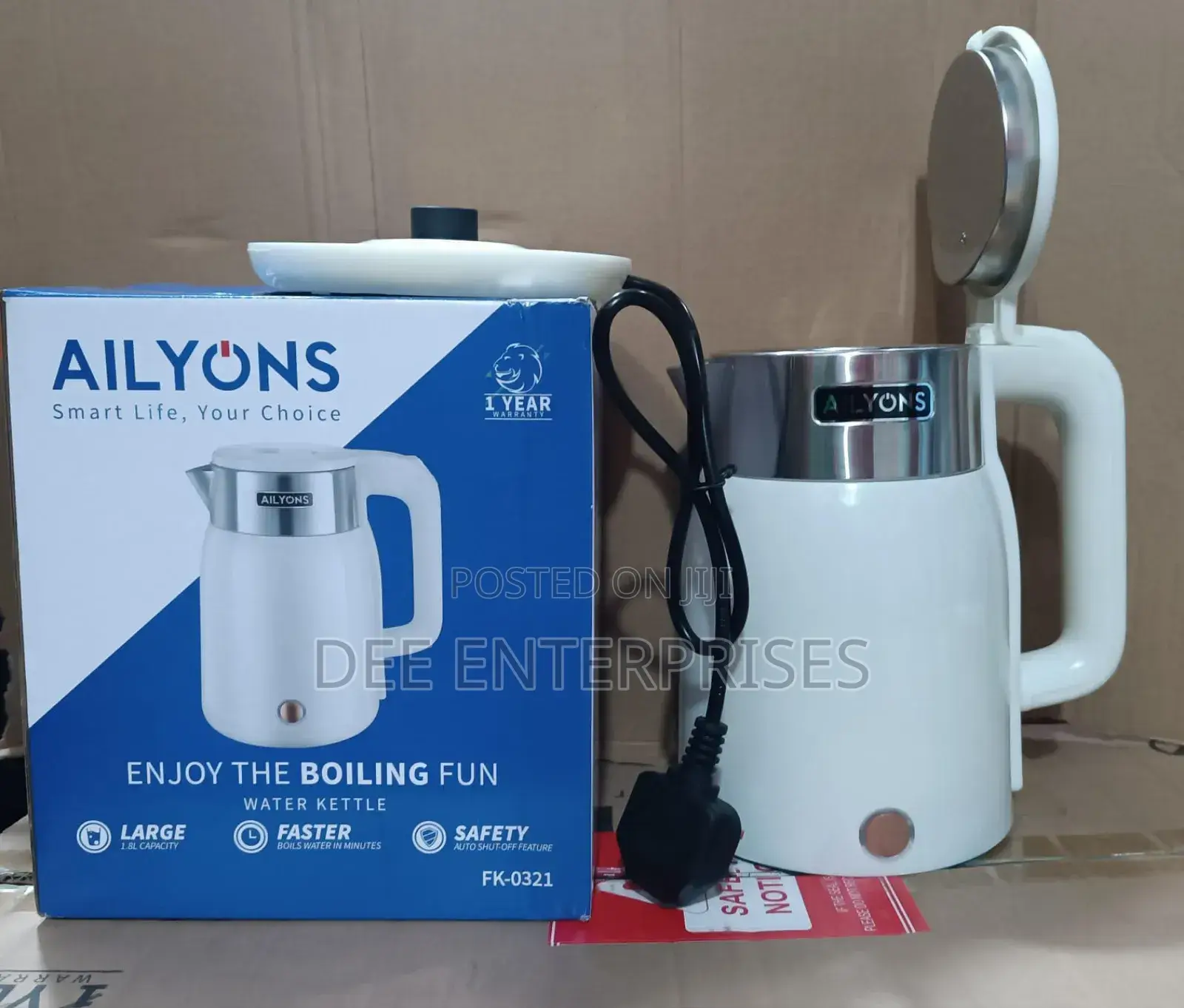 Ailyons 1.8ltr Electric Kettle