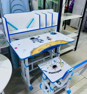 Blue Study Table