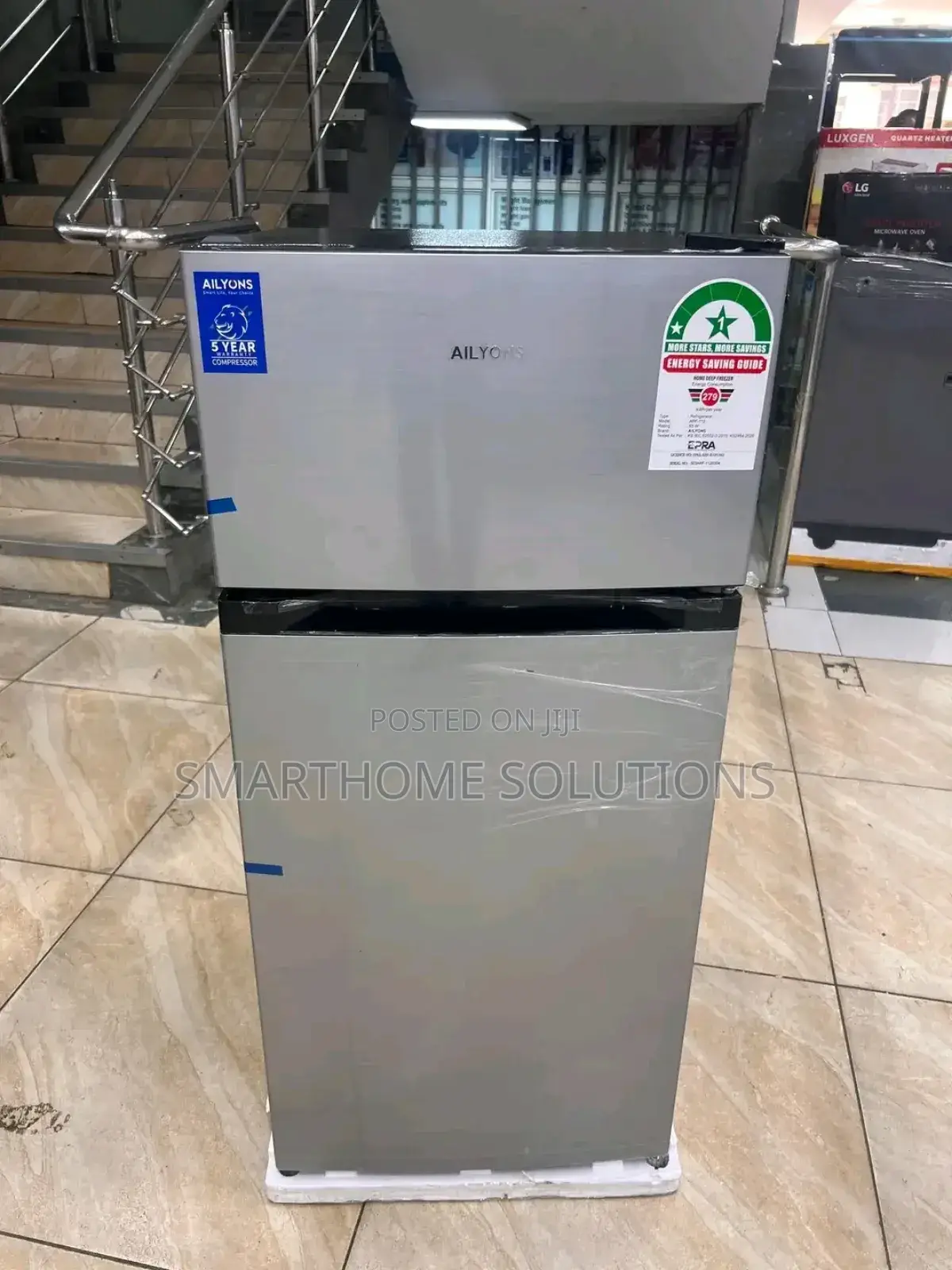 Ailyons 112l Fridge – Double Door, Fast Cooling