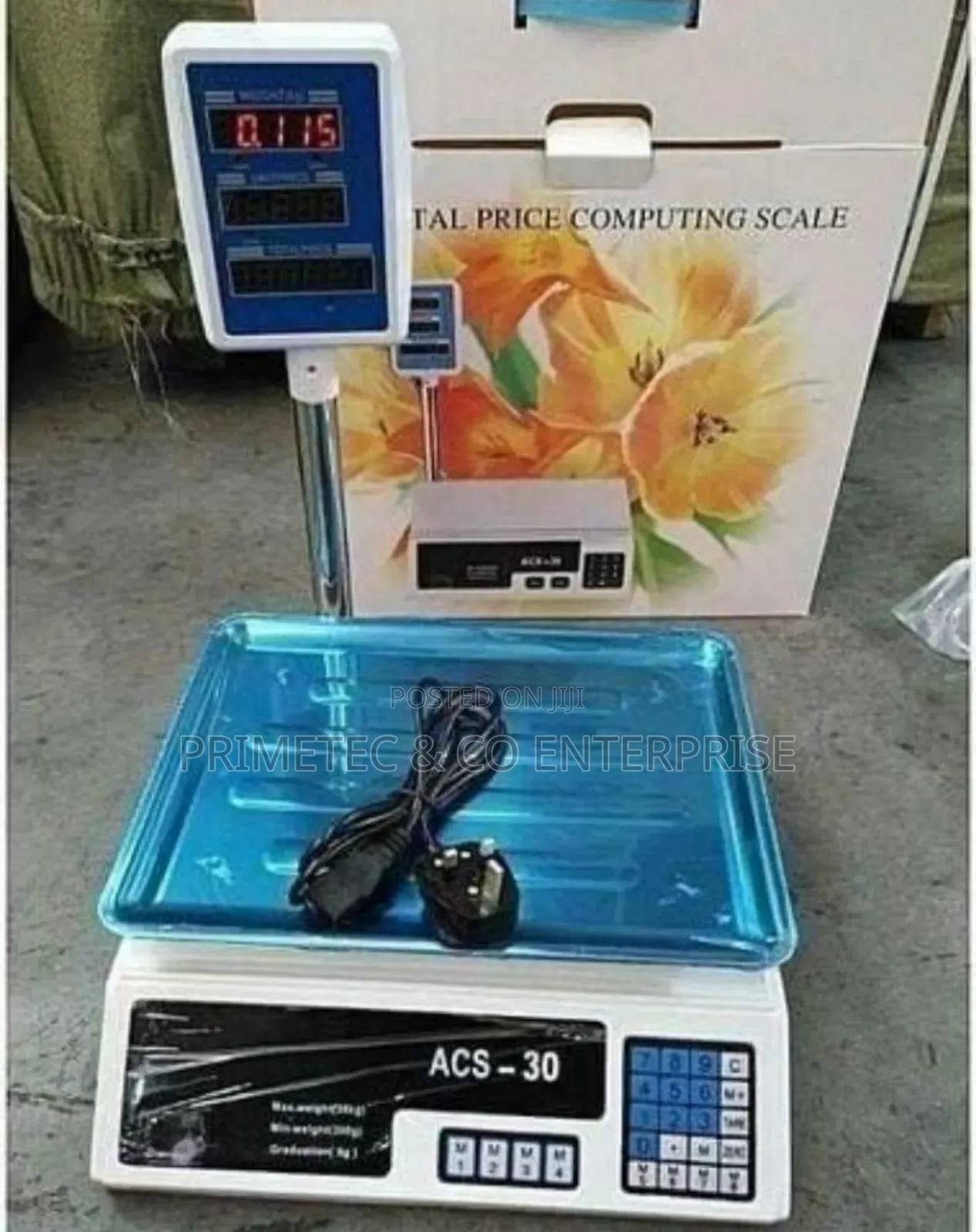 *Digital Weighing Scale.