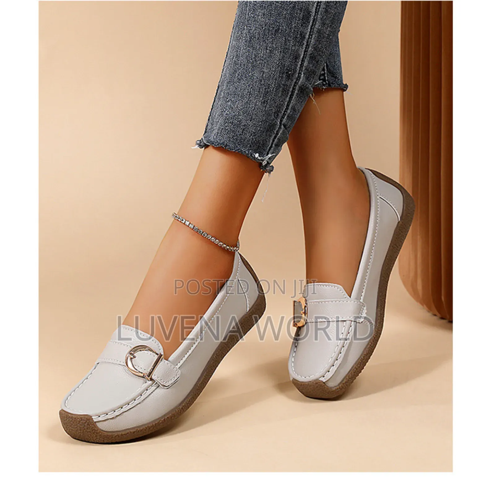 Ladies Leather Loafers