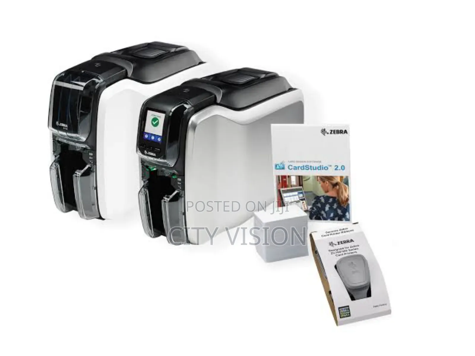 Zebra Zc100 Single Side Id Card Printer