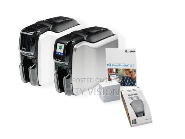 Zebra Zc100 Single Side Id Card Printer - main view