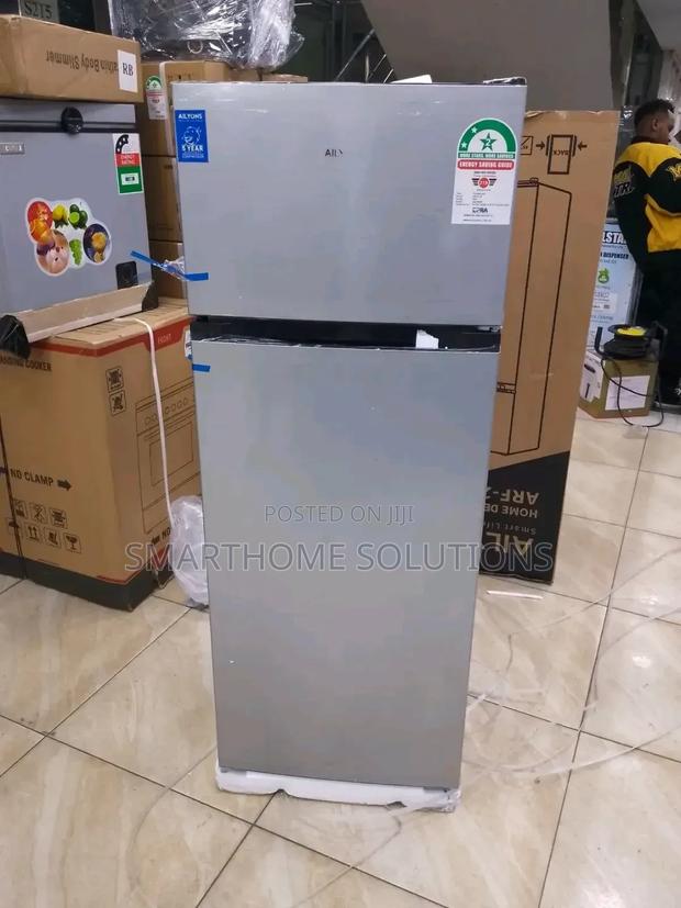 Silver Ailyons Arf-216 216l Double-Door Modern Fridge