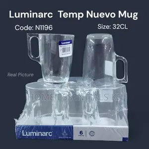Luminarc New Morning Glass Mug 6pc