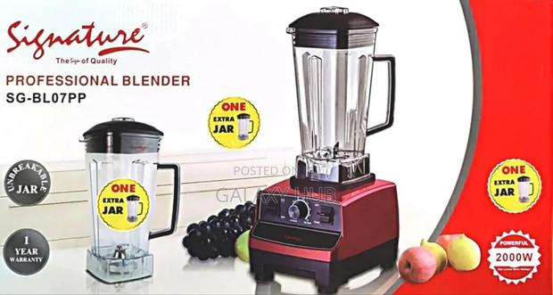 2000 Watts 2 in 1 Signature Heavy Duty Commercial Blender