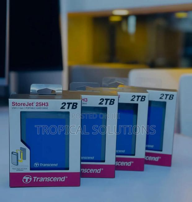 2tb Transcend External Harddrive 2tb Available - main view