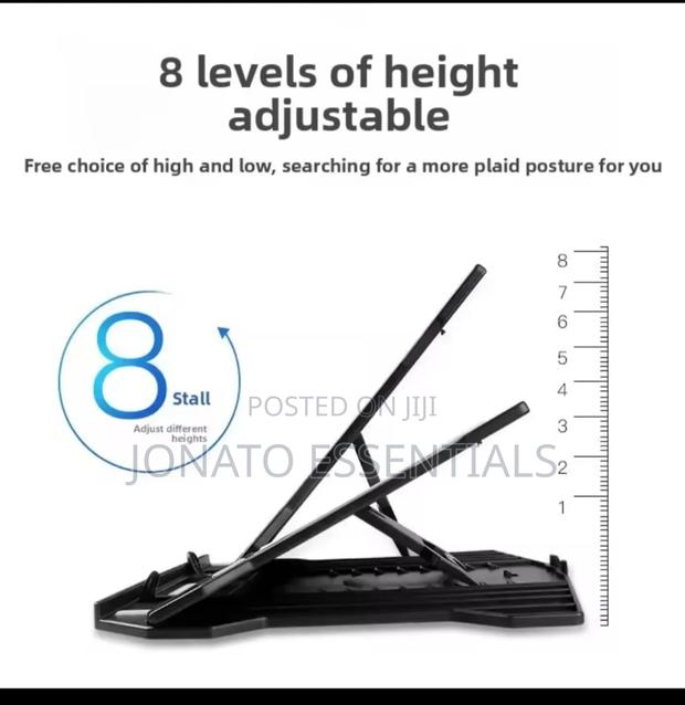 Foldable and Adjustable Laptop Stand, Tablet Holder - thumbnail 3
