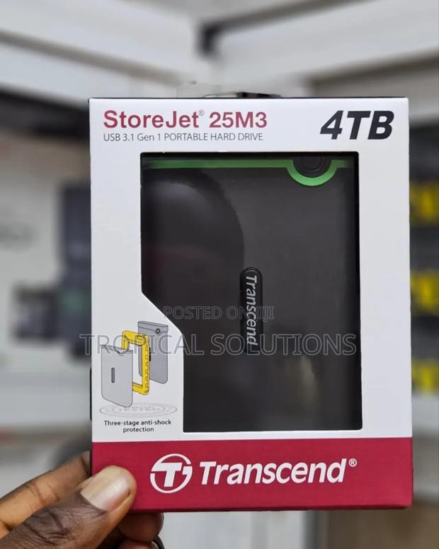 4tb Transcend External HDD 4tb Available - main view