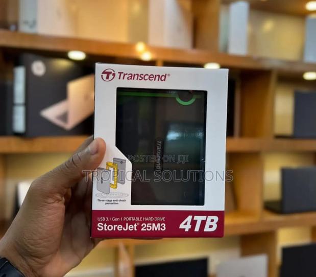 4tb Transcend External HDD 4tb Available - thumbnail 3