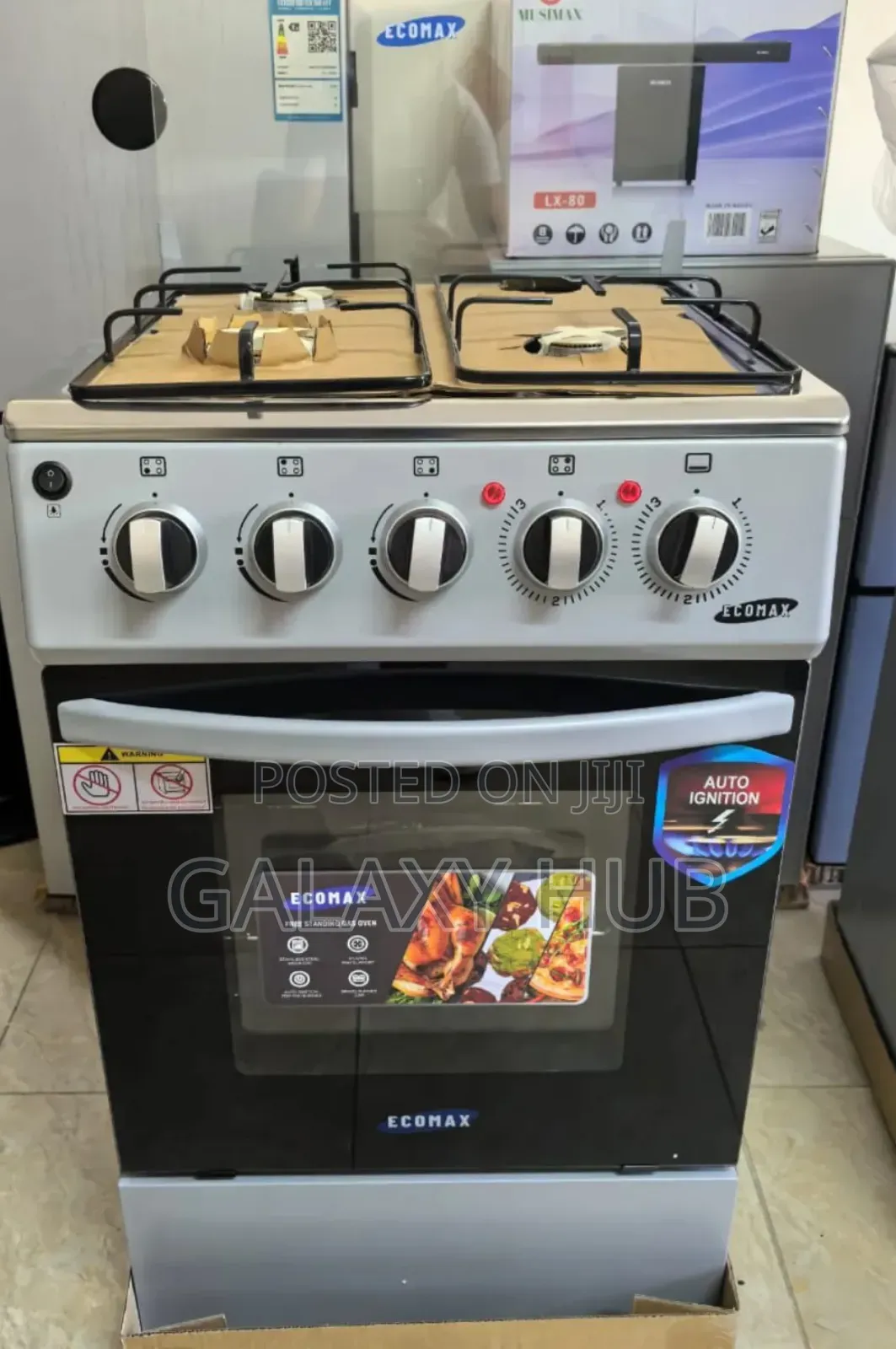 50*55 Ecomax Full Gas Standing Cooker