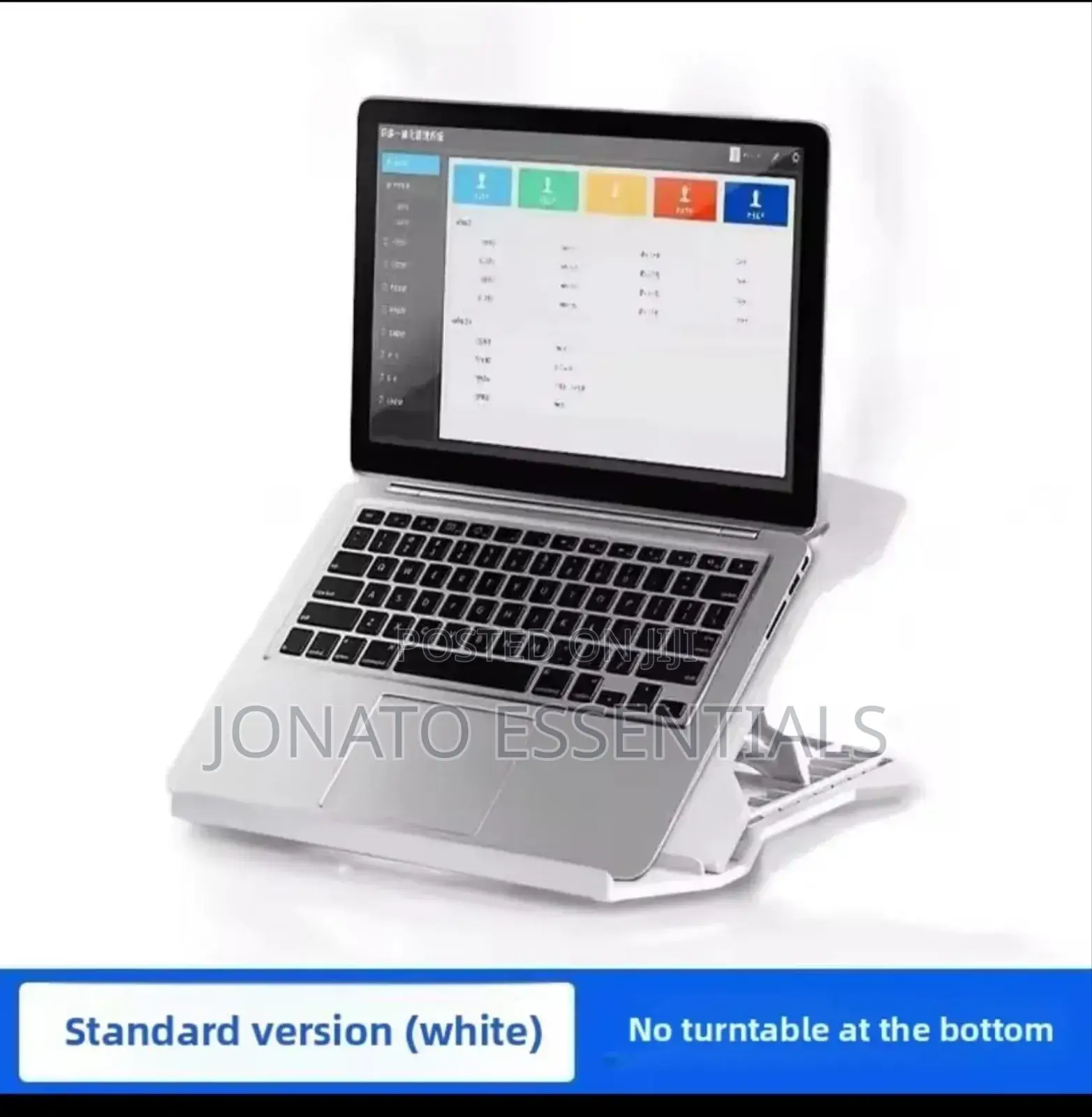 Foldable and Adjustable Laptop Stand, Tablet Holder
