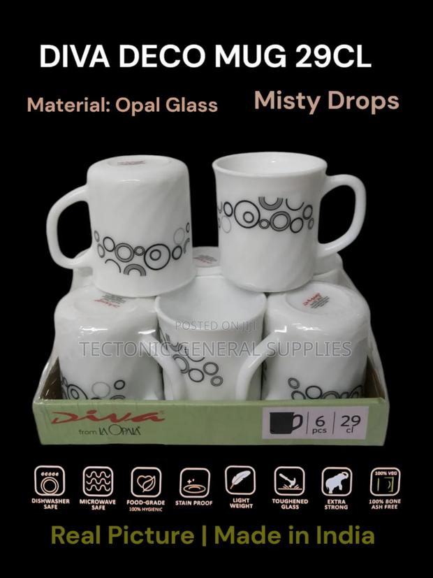 6pc Diva Deco Mug 29cl - thumbnail 2
