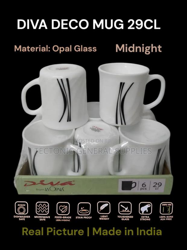 6pc Diva Deco Mug 29cl - thumbnail 3