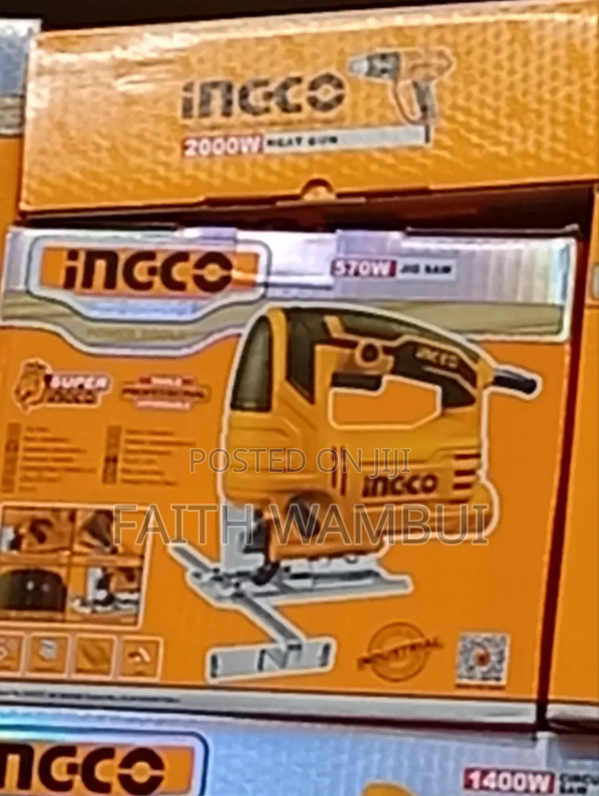 570 Watts Ingco Professional Jigsaw Saw 570 Watts