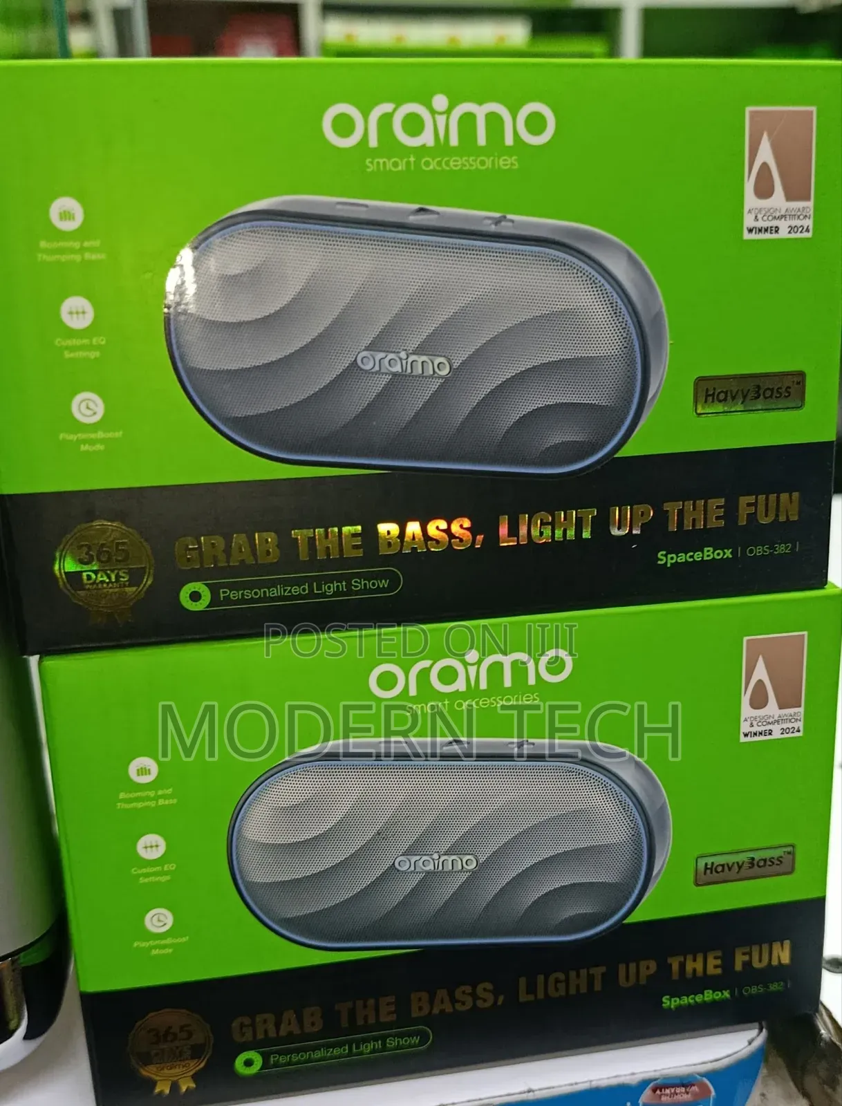 Oraimo Spacebox 8w Fm Wireless Speaker