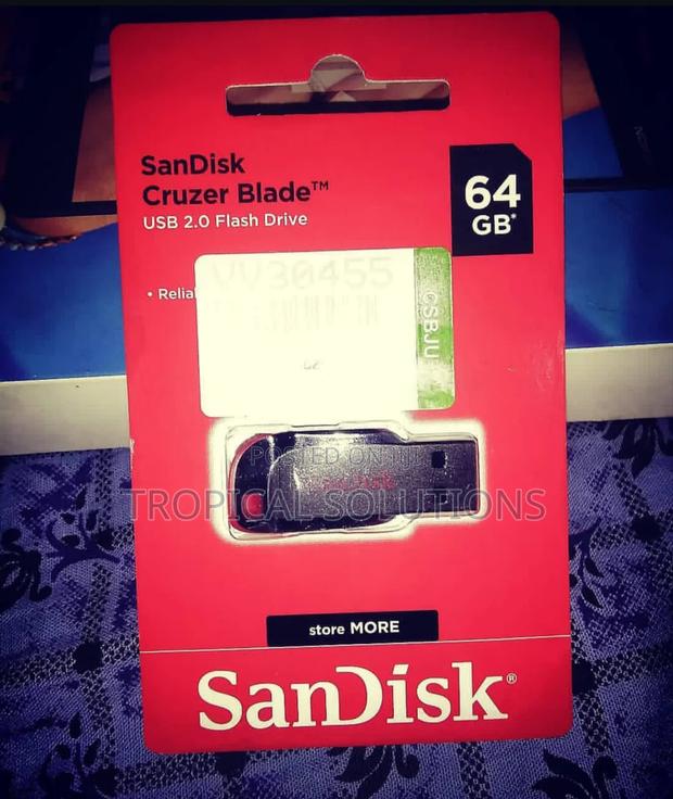 64gb Sandisk Cruzer Blade Usb Flash Drive 64gb - thumbnail 2