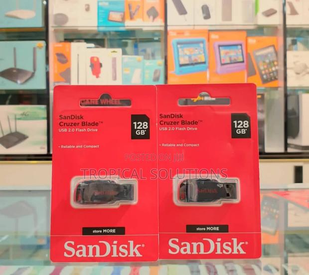 Sandisk Cruzer Blade Usb Flash Drive 128gb - main view