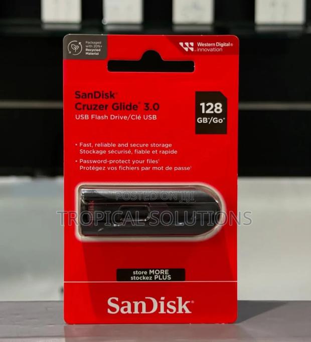 Sandisk Cruzer Blade Usb Flash Drive 128gb - thumbnail 2